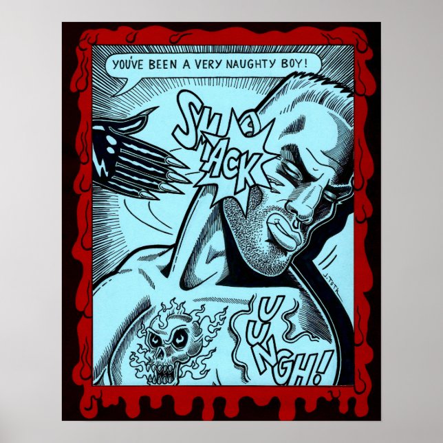Póster Niño travieso (Frente)