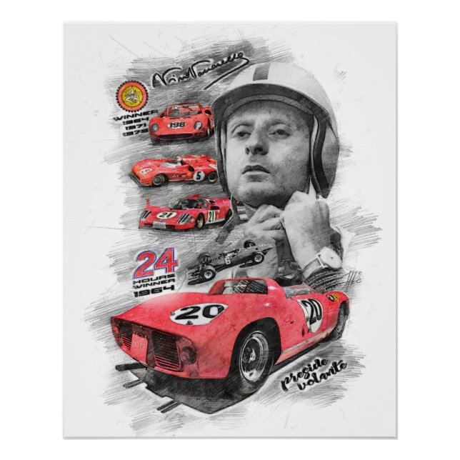 Póster Nino Vaccarella (Anverso)