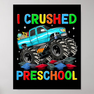 Póster Niños A Los Que Aplasté La Escuela Preescolar El D