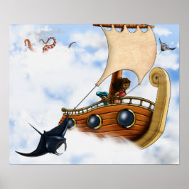 Póster Niños afroamericanos