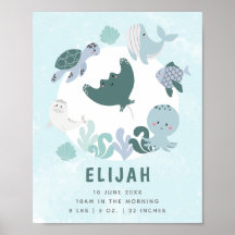 Niños Azules Bajo El Mar Nacimiento Estatales Nurs