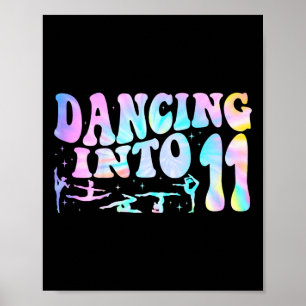 Póster Niños bailando en la Balla de los 11 años