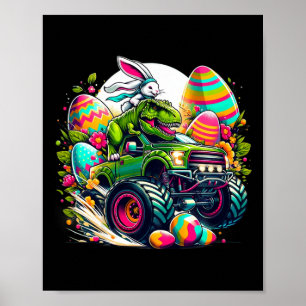 Póster Niños Camisetas de Pascua Niños Niños Niño Conejo
