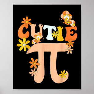 Póster Niños Chicas de matemáticas del Día de la Camiseta