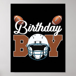 Póster Niños de cumpleaños partido de cumpleaños masculin