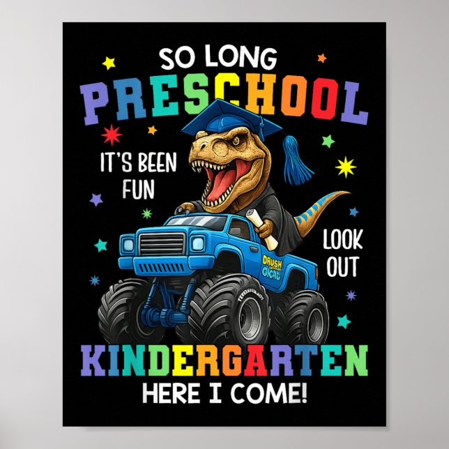 Póster Niños De Dinosaurios Cl 2025 (Frente)
