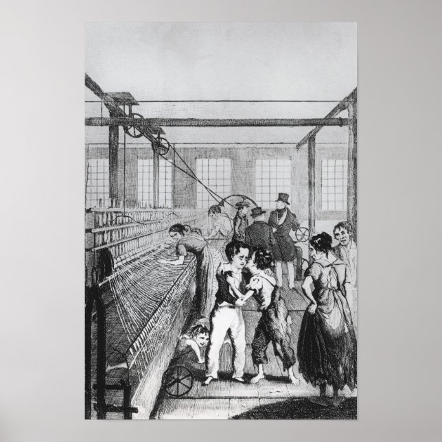 Póster Niños de fábrica o amor conquistaron el miedo (Frente)