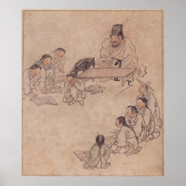 Póster Niños de la escuela Danwon Seodang