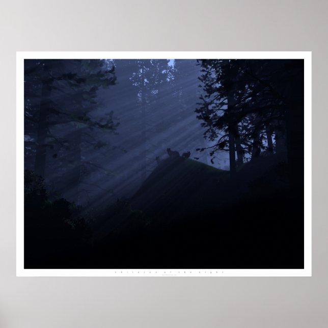 Póster Niños de la noche (Frente)