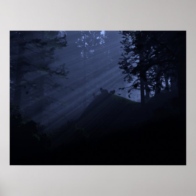 Póster Niños de la noche (Frente)