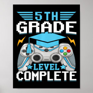 Póster Niños De Quinto Grado Clase De Jugador Completa De