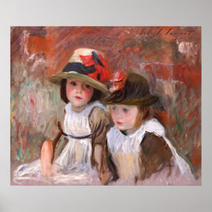 Póster Niños del pueblo (1890) por John Singer Sargent
