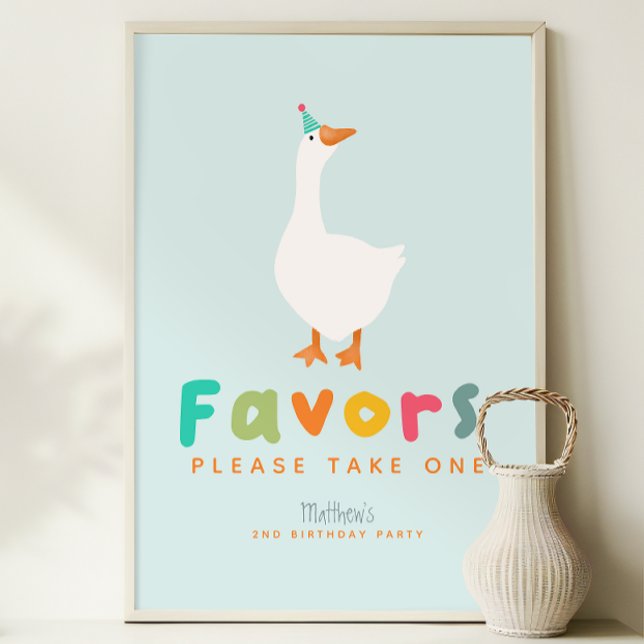 Póster Niños dos tontos Goose Segundo Rótulo de Favor de  (Subido por el creador)