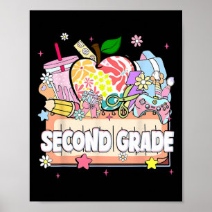 Póster Niños Elegantes Segundo Grado 2025 Preescolar 2do