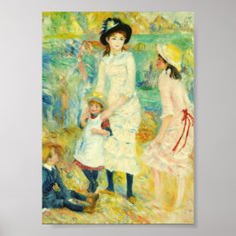 PÓSTER NIÑOS EN LA MAÑANA POR RENOIR