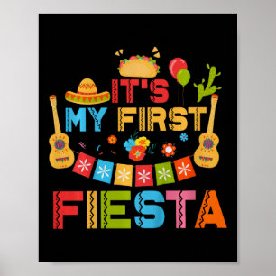 Póster Niños es mi primer cumpleaños de Fiesta Cinco D me