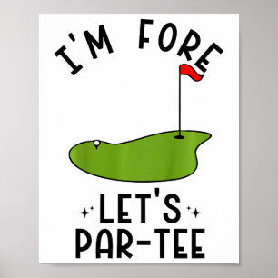 Póster Niños Estoy Fore Vamos a Par-tee Divertida Fiesta