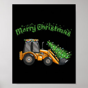Póster Niños Feliz Navidad (cargador delantero)