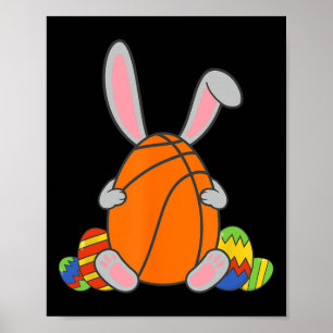 Póster Niños Feliz Pascua Bysketbyll Bunny Ears Divertido