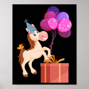 Póster Niños Fiesta de cumpleaños maldición animal pesada