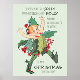 Póster Niños Holly Flower Elizabeth Gordon CC0526