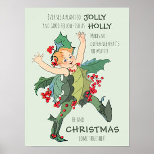 Póster Niños Holly Flower Elizabeth Gordon CC0526