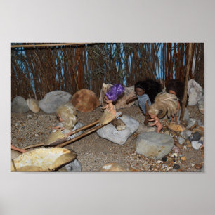 Póster Niños jugando.