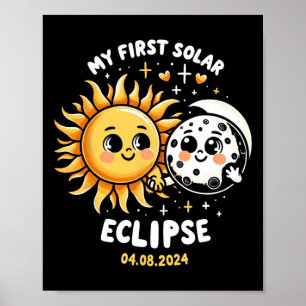 Póster Niños Mis primeros Chicas del eclipse solar 202