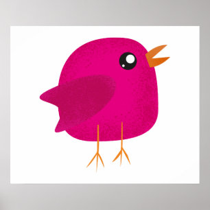 Póster Niños pajarito lindo