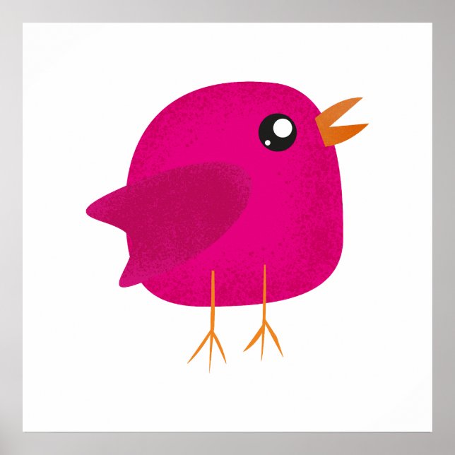 Póster Niños pajarito lindo (Frente)