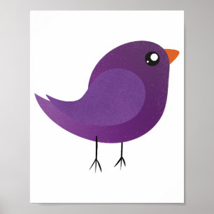 Póster Niños pajarito lindo