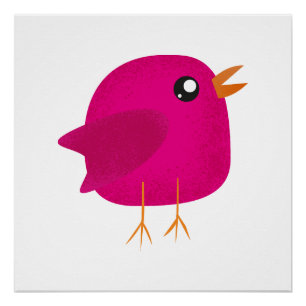 Póster Niños pajarito lindo   