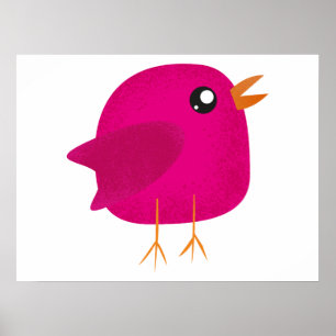 Póster Niños pajarito lindo