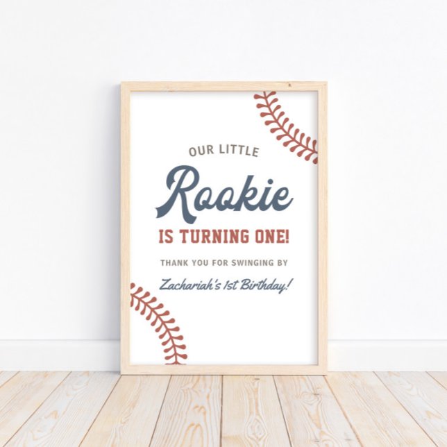 Póster Niños pequeños rookis de béisbol Fiesta de primer  (Subido por el creador)