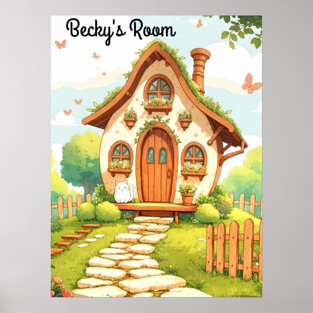 Póster Niños personalizados (Frente)