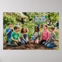Niños plantando árboles - Celebra y Protege 
