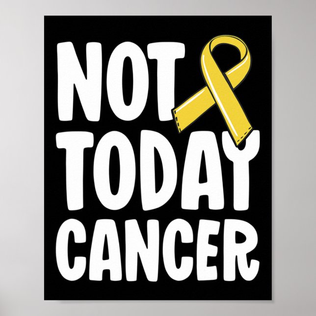 Póster Niños sobrevivientes de cáncer infantil Fiestas lu (Frente)