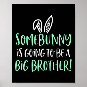 Póster Niños Somebunny Gran Hermano Pascua Anuncio de Emb