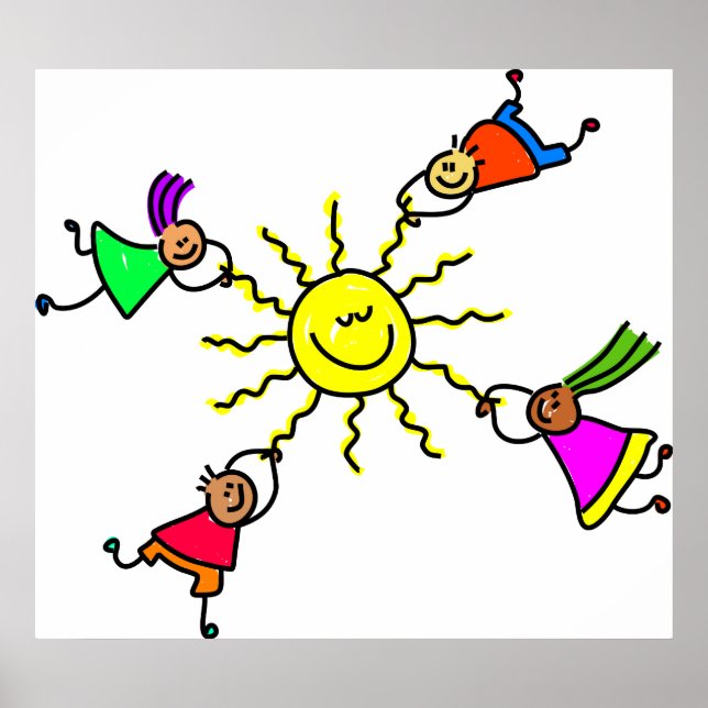 Póster Niños Sun (Frente)