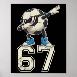 Póster Niños Varones 67 Seis Siete Camisetas Dabbing Baló