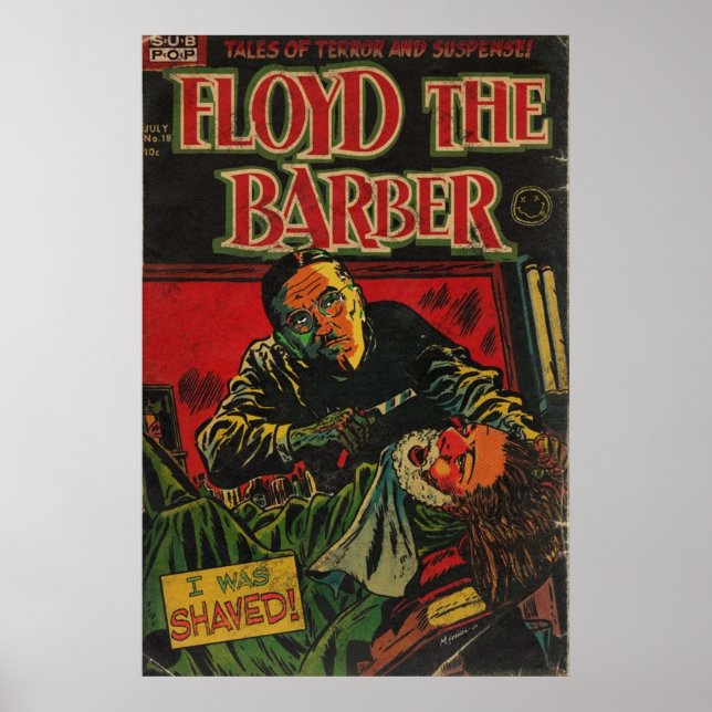 Póster Nirvana Floyd The Barber Andy Griffith Parody Com (Frente)