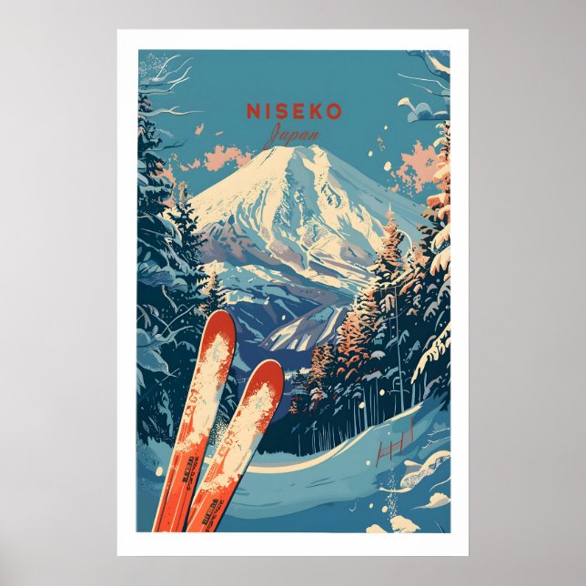 Póster Niseko Print Japón 1 (Frente)
