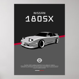 PÓSTER NISSAN 180SX