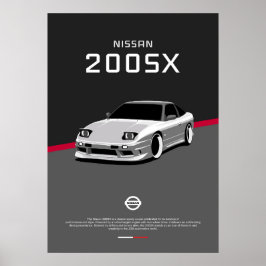 PÓSTER NISSAN 200SX