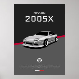 PÓSTER NISSAN 200SX