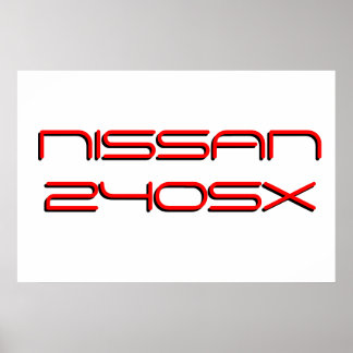 Póster Nissan 240SX