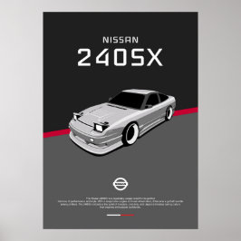 PÓSTER NISSAN 240SX