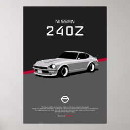 Póster Nissan 240Z