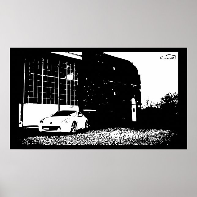 Póster Nissan 370Z (Frente)