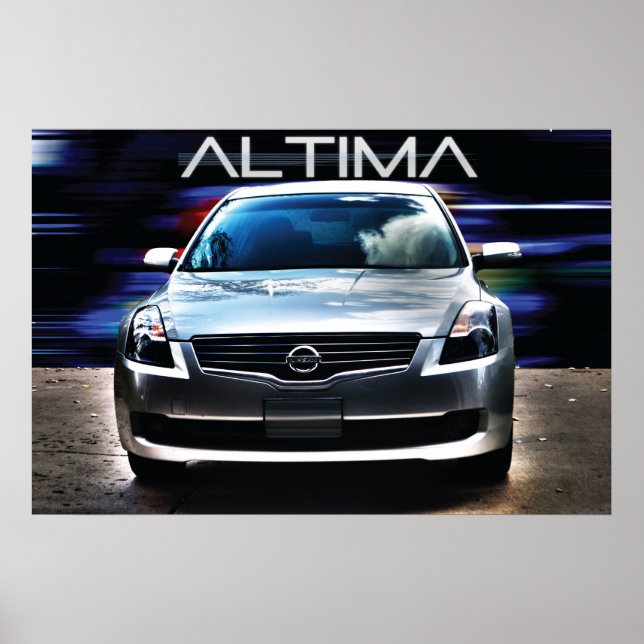 Póster Nissan Altima 2009 (Frente)